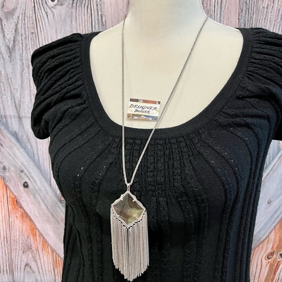 Authentic KENDRA SCOTT Kingston Tassel Necklace EUC! - Picture 6 of 9